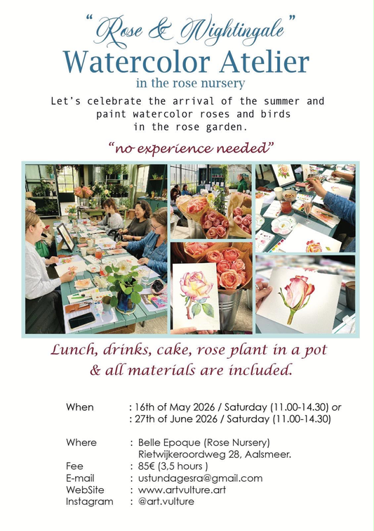 Aquarel Atelier - Zaterdag 27 juni | 11.00uur