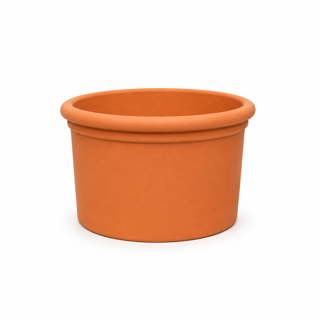 Tuscan Terracotta Pot Tondo Liscio