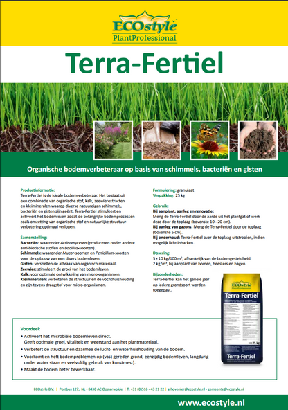 Ecostyle Terra Fertiel 25KG