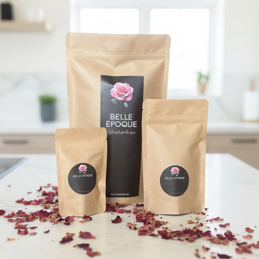 Organic rose petals – edible & 100% natural