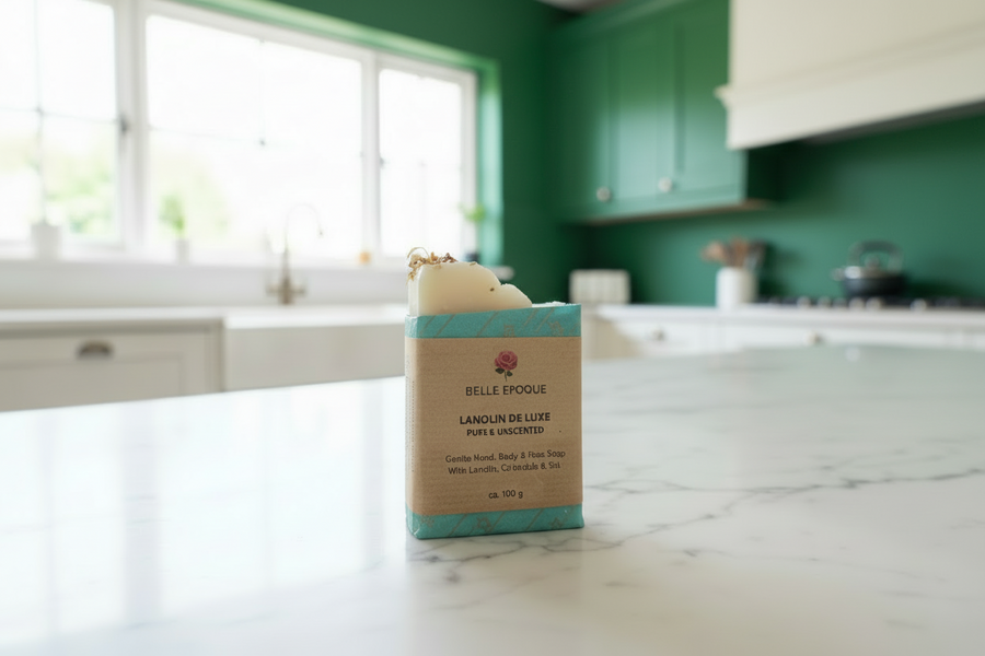 Savon pour mains, corps et visage | env. 100 g – Lanoline de Luxe