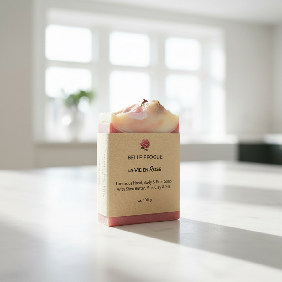 Hand-, Körper- und Gesichtswäsche | ca. 100 g – La Vie en Rose