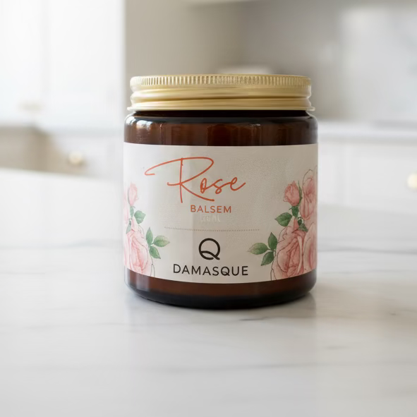 Baume pour les mains Damasque – Rose | Édition limitée (120 ml)
