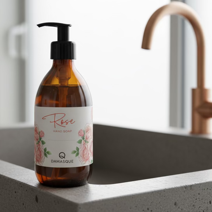 Savon liquide Damasque - Rose 300ml