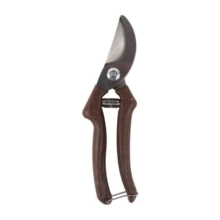 Professional pruning shears with leather holster